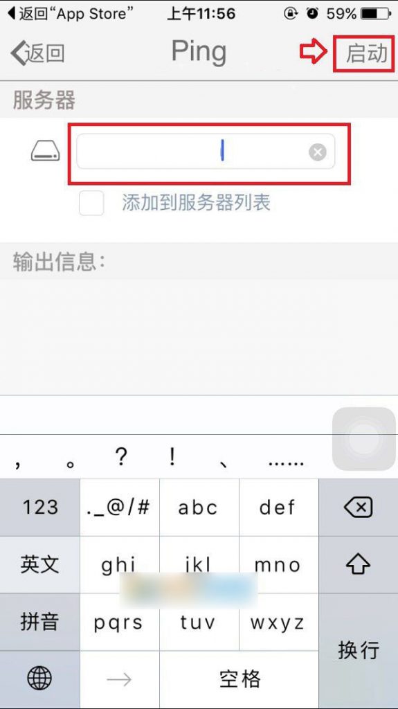 iPhone苹果手机如何进行使用ping域名IP测试网络插图2