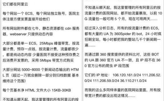 网友发现阿里云一个惊人秘密