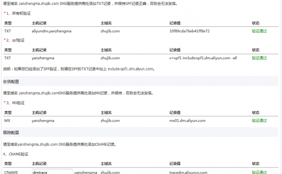 使用阿里云邮件推送接入不了邮箱原因